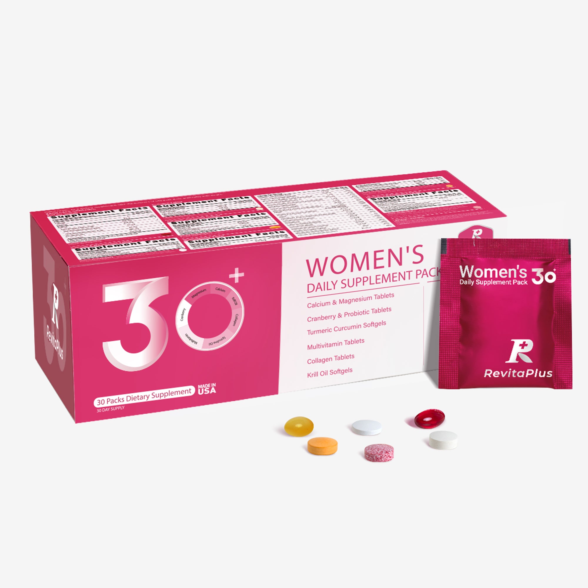 Revitaplus Multivitamin for Women Health 30 Packs Beauty Pack
