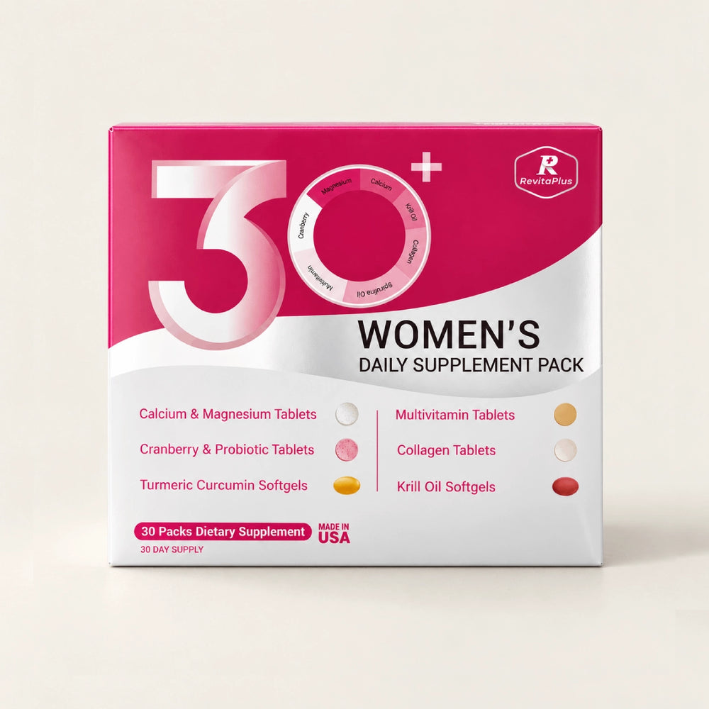 RevitaPlus Beauty Pack Women’s Daily Supplement Pack with six daily nutritional essentials
