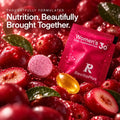 RevitaPlus Beauty Pack daily supplements with cranberries and colorful tablets and softgels